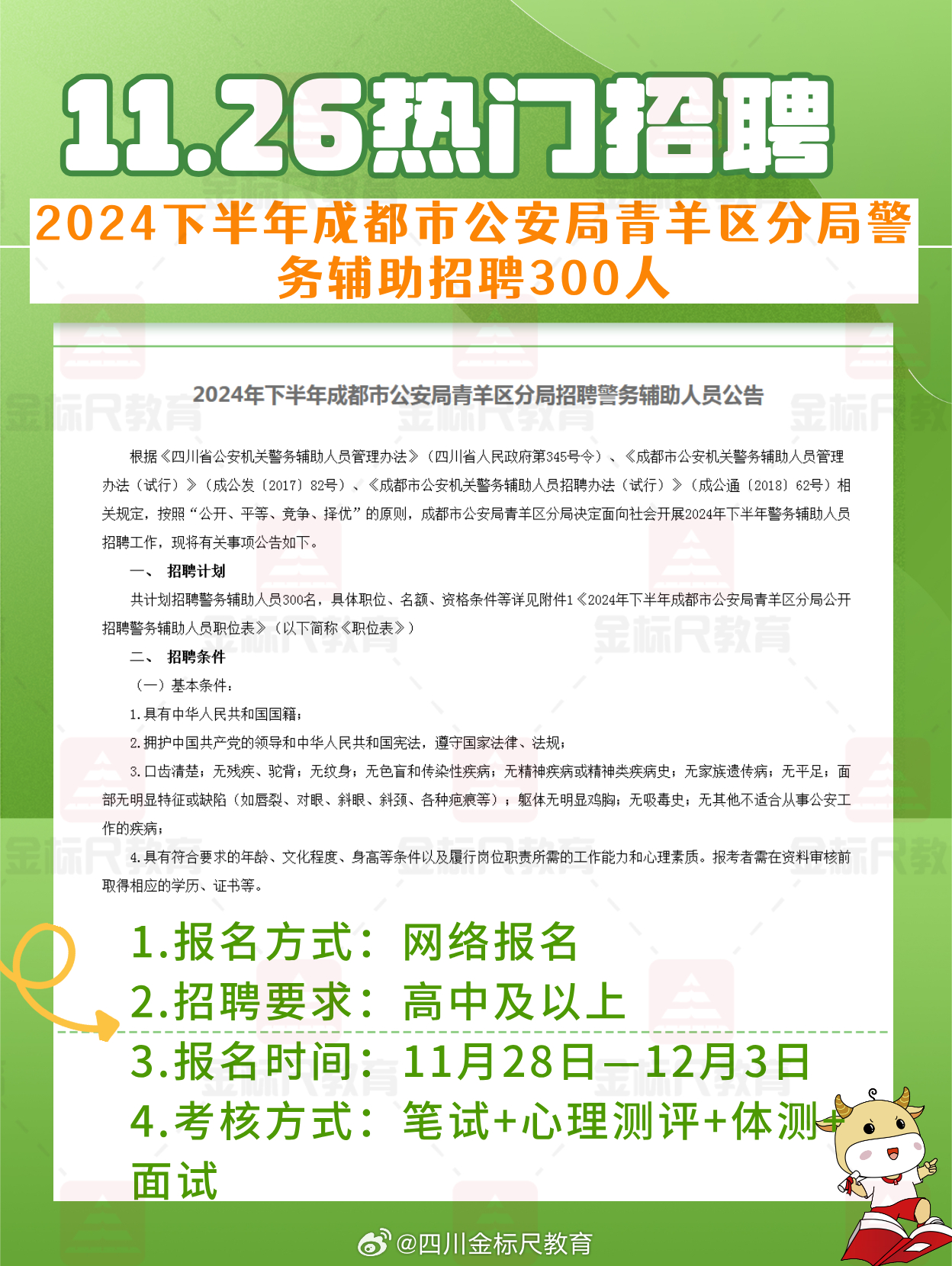 武侯社区最新招聘信息汇总